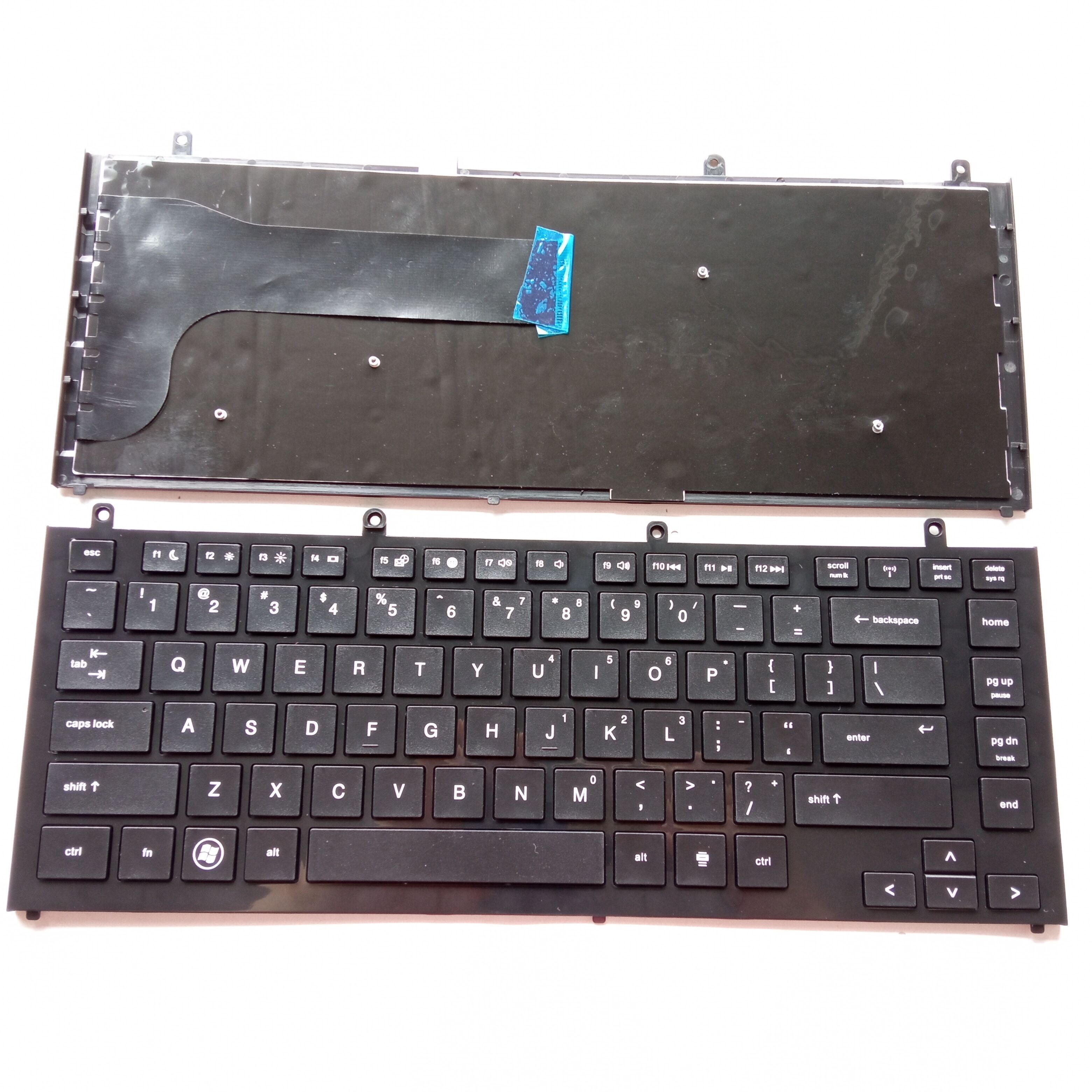 Picture of New Replacement Laptop Keyboard For HP 4320 BLACK FRAME BLACK (OEM) US Layout